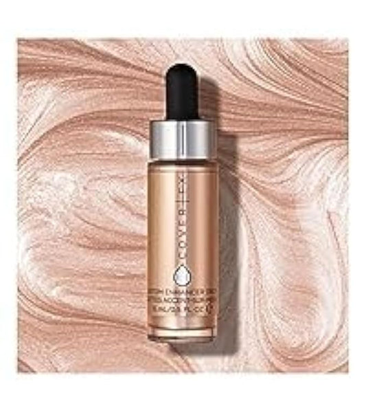 COVER FX Custom Enhancer Drops - Moonlight : Champagne Finish - 15mL - Radiant Glow - Liquid Highlighter-Velvo Beauty
