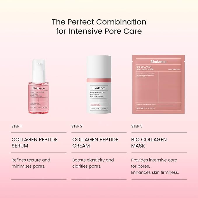 BIODANCE Bio-Collagen Real Deep Mask, Hydrating Overnight Hydrogel Mask, Pore Minimizing, Elasticity Improvement, Korean Skincare | 1.19oz(34g) x 4ea-Velvo Beauty