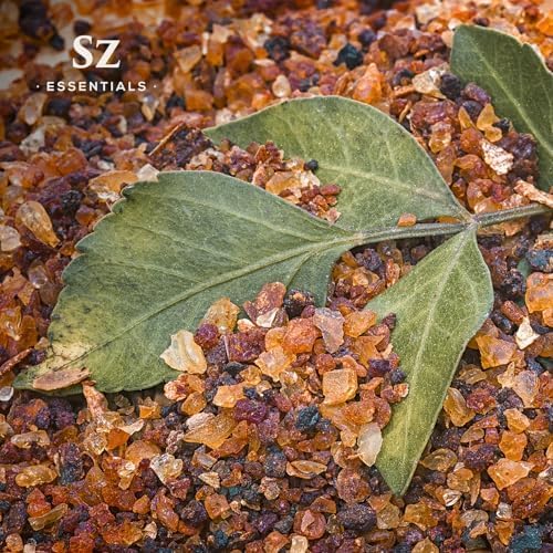 5-Year Aged Myrrh Premium Essential Oil – Rich, Earthy Aroma | Pure & Natural for Aromatherapy & Wellness - Therapeutic Grade & Vegan - 100% Pure and Natural - Undiluted - 0.17 fl oz.-Velvo Beauty