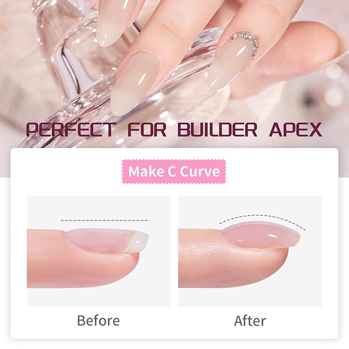 JODSONE Builder Color Gel Top Coat Base Coat Extension Gel 24 PCS Kit Long Lasting High Gloss Gift For Women-Velvo Beauty