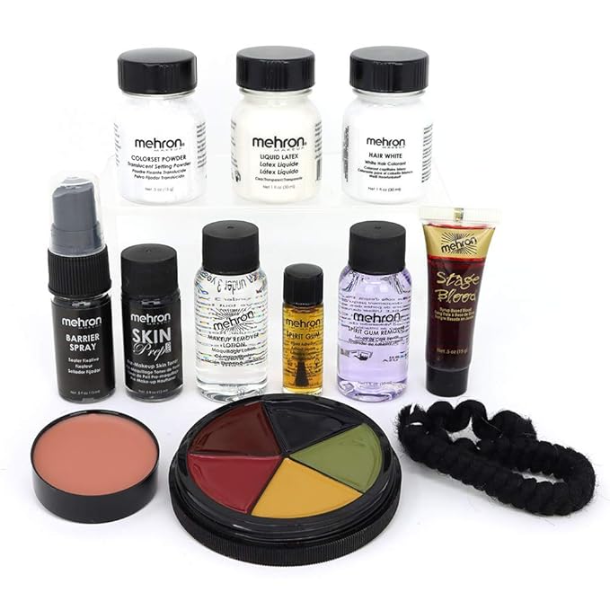 Mehron Makeup Celebre Pro Cream Kit (Dark)-Velvo Beauty