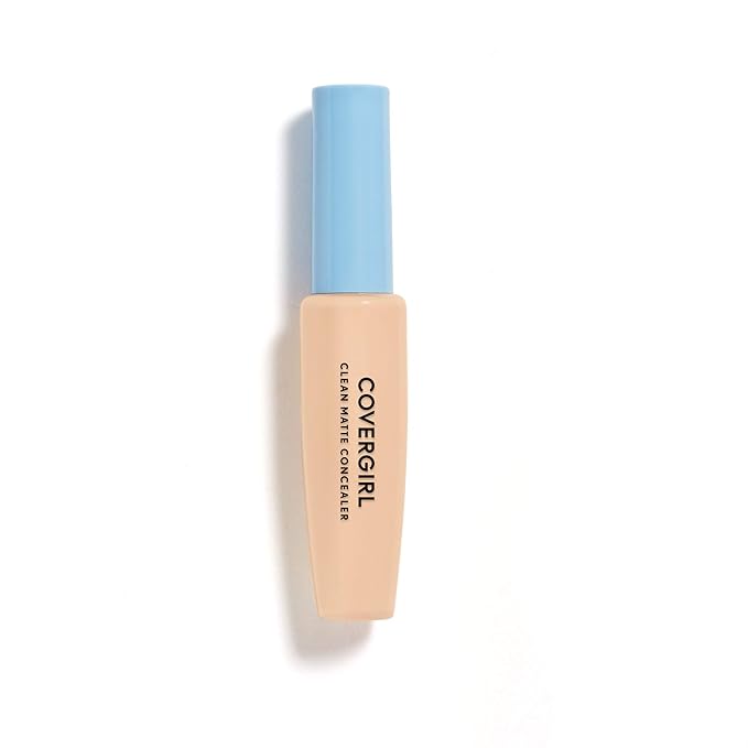 COVERGIRL - Clean Matte Concealer, Oil-Free, Lightweight Formula, Blendable, Natural-Looking Coverage, 100% Cruelty-Free (Pack of 2)-Velvo Beauty