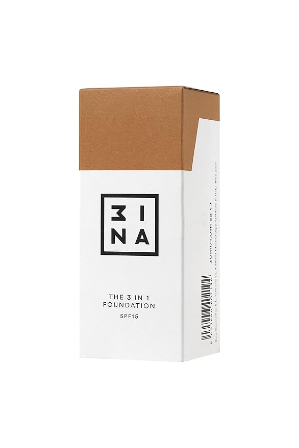 3INA The 3-In-1 Foundation 218 - Vegan Formula - Combination Of Primer, Concealer And Foundation - Medium Coverage - Natural Finish - Perfect For Covering Lines And Blemishes - Long Lasting - 1.01 Oz-Velvo Beauty