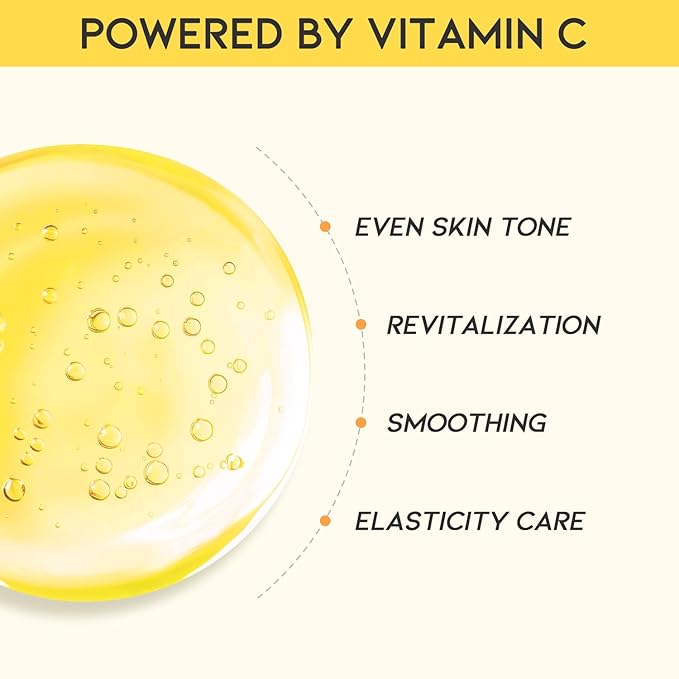 #OOTD Vitamin C Revitalizing Hydrating Sheet Mask (10pcs) - Face Mask Korean Skincare Facial Sheet Masks for Even-Looking Skin Tone & Radiance-Velvo Beauty