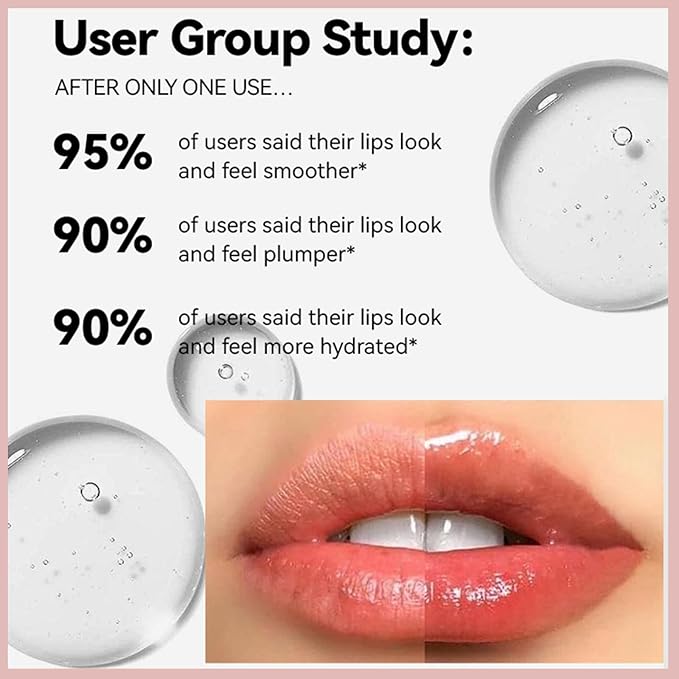 3Pcs Lip Plumper Gloss Set, Roll On Plumping Lip Oil Hydrating Glossy Lipstick Lip Care Serum Enhancer Nourishing Non-sticky High-Shine Lip Glass Mirror Glaze for Fuller Lips Mask Makeup-A-Velvo Beauty