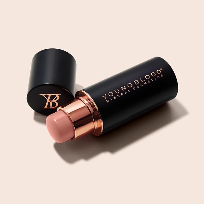 Youngblood VividLuxe Crème Blush Stick, Crème Brûlée-Velvo Beauty