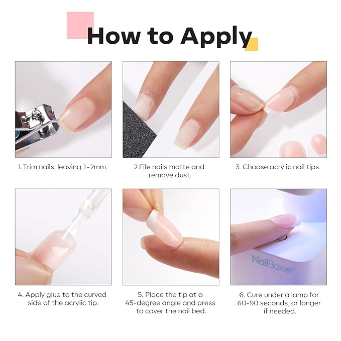 modelones 9 in One Nail Glue for Press Ons, Clear Tips, Acrylic Nails-Velvo Beauty