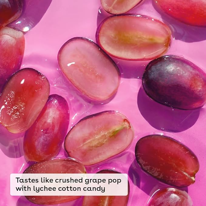 eos 24H Moisture Super Balm- Grape Fizz, Limited-Edition Lip Mask, 0.35 fl oz-Velvo Beauty