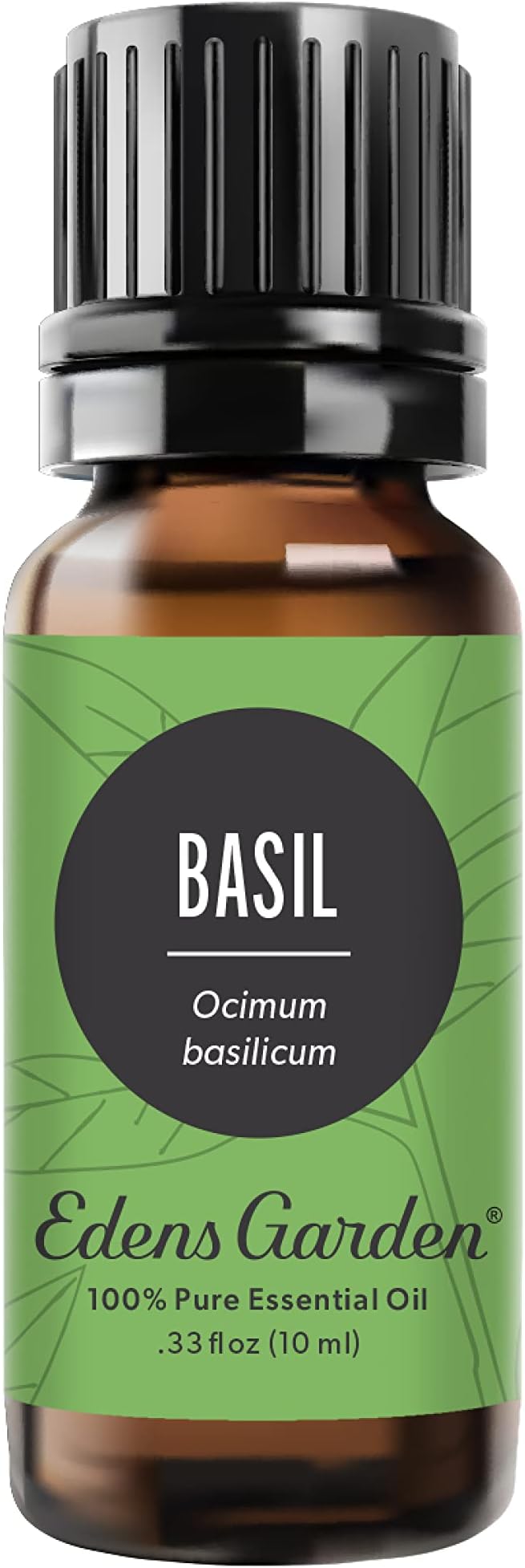 Edens Garden Basil Essential Oil- 100% Pure Premium Grade, Undiluted, Natural, Therapeutic, Aromatherapy, The Best for Diffuser, Skin, Candle, Laundry 10 ml (.33 fl oz)-Velvo Beauty