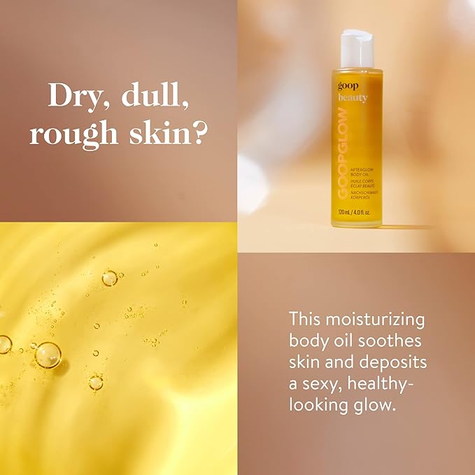 goop Beauty Body Oil | Moisturizer for Dry Skin | Kakadu Plum & Sea Buckthorn Oils | Instant Hydration to Firm & Smooth | 4 fl oz-Velvo Beauty