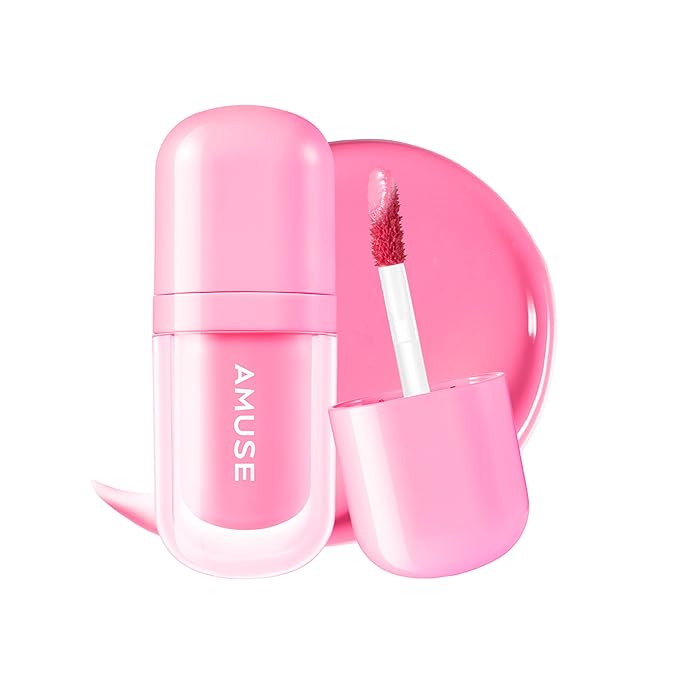 Amuse SEOUL BEBE TINT - 03 COOL HIBISCUS | 24-hour Long-lasting Lip Stain, Plumping, Hydrating, Moisturizing, No Peel Off, Lip Care, Treatment, Non Sticky, Korean Lip Tint for Dry Lips-Velvo Beauty
