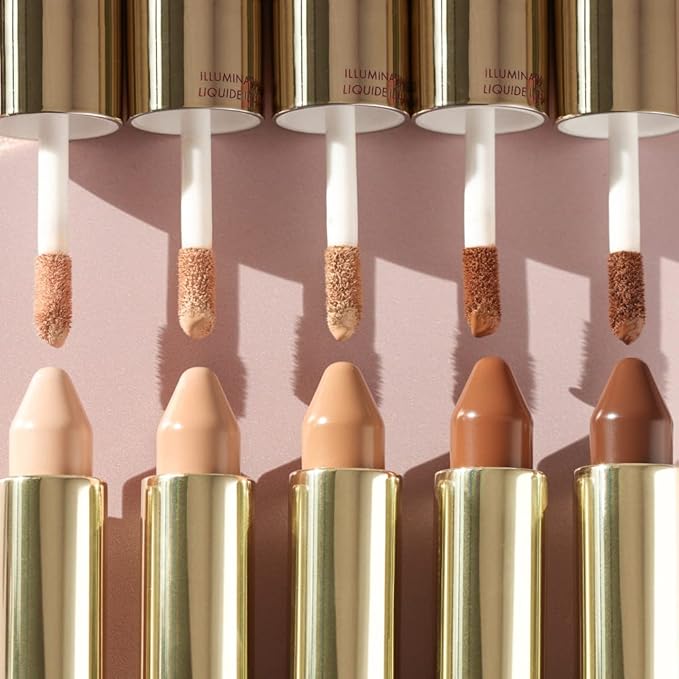 Wander Beauty Dualist Matte and Illuminating Concealer Makeup - Fair - Dual-Ended Matte Concealer Stick + Liquid Concealer - Full Coverage Concealer Brightens, Firms, & Hydrates Under Eyes -0.28 fl oz-Velvo Beauty