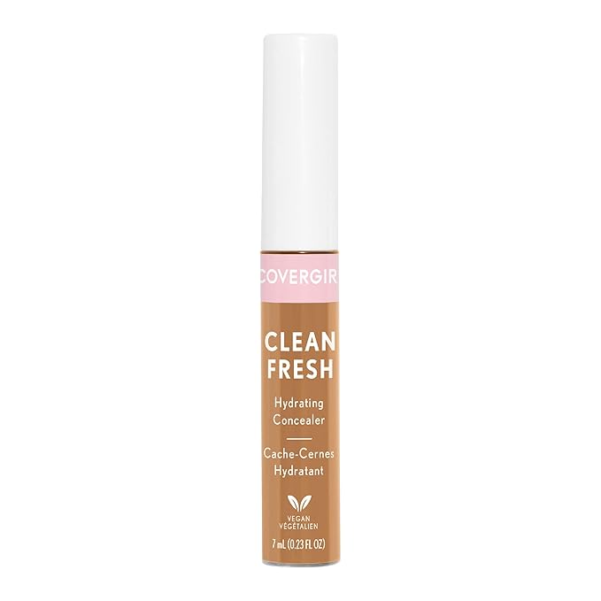 COVERGIRL Clean Fresh Hydrating Concealer, Tan Rich, 0.23 Fl Ounce-Velvo Beauty