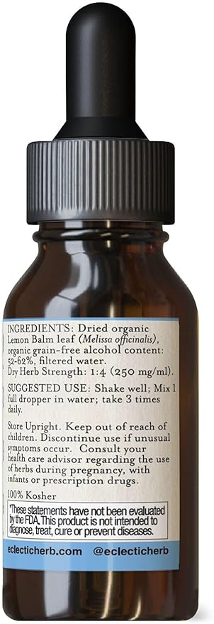 Eclectic Lemon Balm O, Red, 1 Fluid Ounce-Velvo Beauty