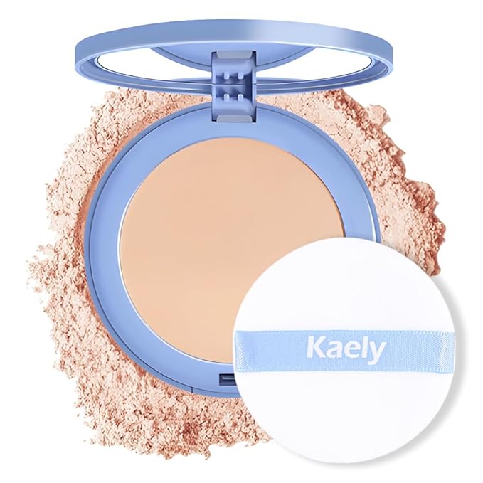 Oil Control Matte Perfection Face Pressed Powder, Matte Smooth Flawless Setting Powder Makeup, Polvo Compacto De Maquillaje, Waterproof Long Lasting, Cruelty Free, 0.35Oz(130 True Beige, 1)-Velvo Beauty
