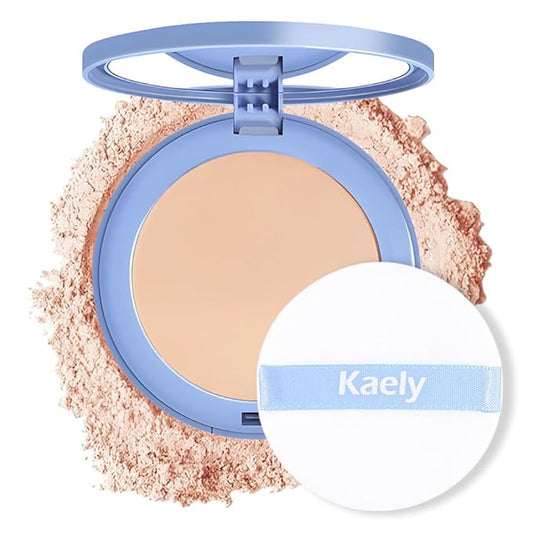 Oil Control Matte Perfection Face Pressed Powder, Matte Smooth Flawless Setting Powder Makeup, Polvo Compacto De Maquillaje, Waterproof Long Lasting, Cruelty Free, 0.35Oz(130 True Beige, 1)-Velvo Beauty