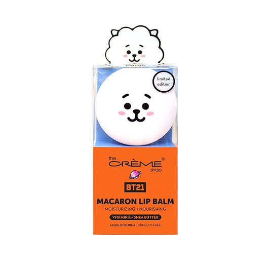 The Crème Shop | BT21 RJ Macaron Lip Balm - Mango-Velvo Beauty