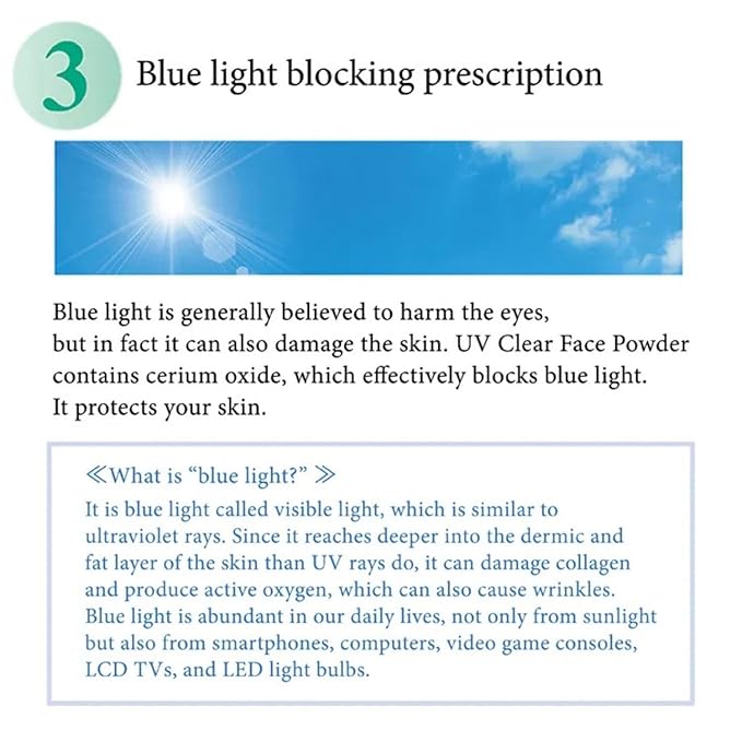 UV Clear Face Powder 10g – Lightweight Loose Powder With SPF30 PA+++ And Plant-Based Formula For A Smooth, Natural Finish-Velvo Beauty