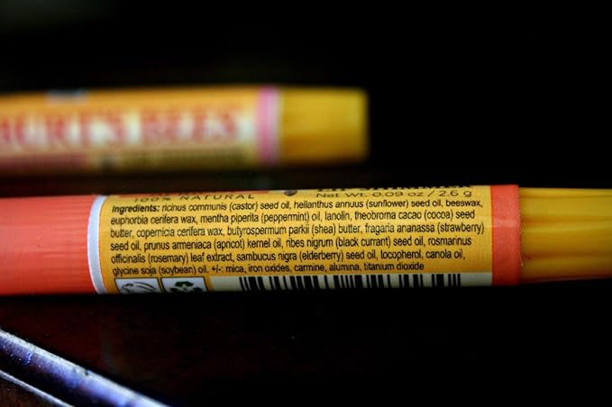 Burt's Bees Lip Shimmer, Grapefruit 0.09 Ounce (Pack of 4)-Velvo Beauty