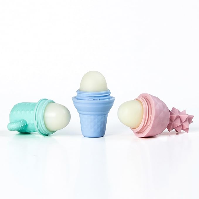 Rebels Refinery Mixed Lip Balm Trio - 100% Natural & Organic All-Day Moisture Care - Summer Citrus, Sour Blue Raspberry, Strawberry Mango Flavors-Velvo Beauty