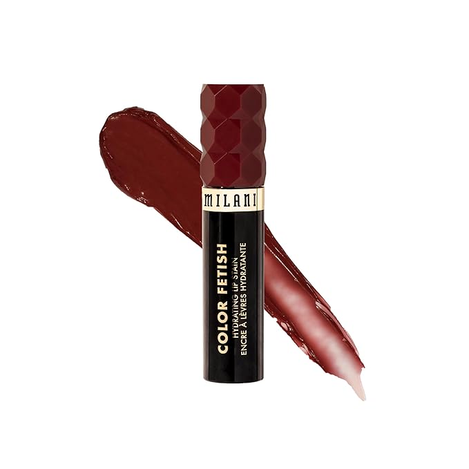 Milani Color Fetish Lip Stain-120 Mahogany Mami-Velvo Beauty