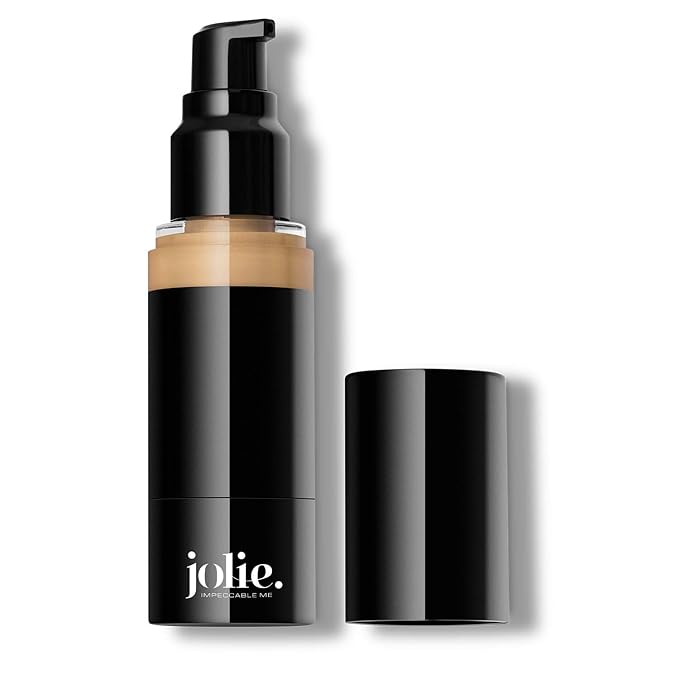 Jolie Luminous Foundation SPF 15 - Silky Hydrating Liquid Makeup (Cream Beige)-Velvo Beauty