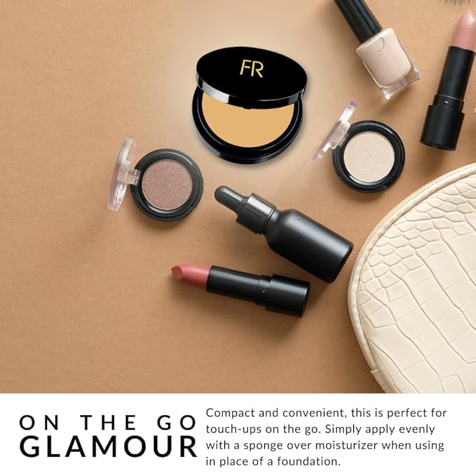 Luxury Oil Blotting Pressed Powder by Flori Roberts, Long Lasting Oil and Shine Control, Flawless Complexion for Women of Color or Deeper Skin Tones-Velvo Beauty