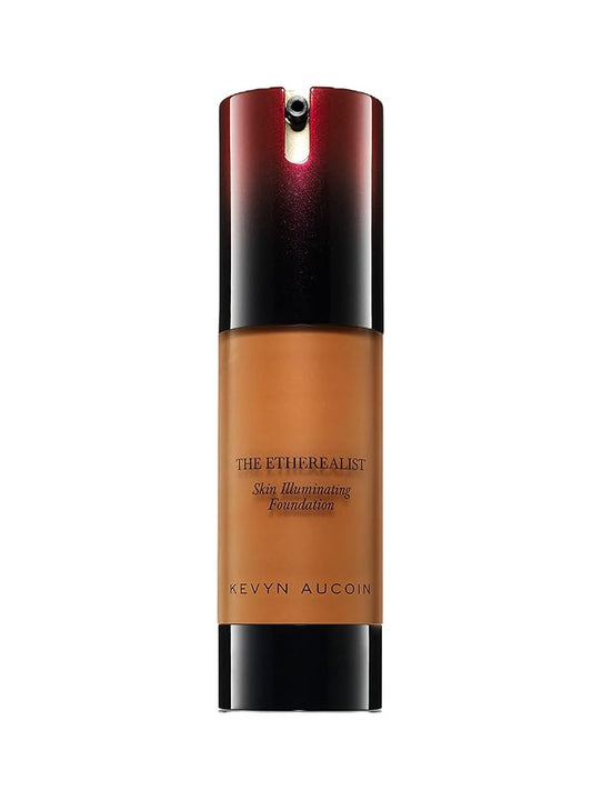 Kevyn Aucoin The Etherealist Skin Illuminating Foundation, EF 16 (Deep) shade: Comfortable, shine-free, smooth, moisturize. Medium to full coverage. Makeup artist go to. Even, bright & natural look.-Velvo Beauty