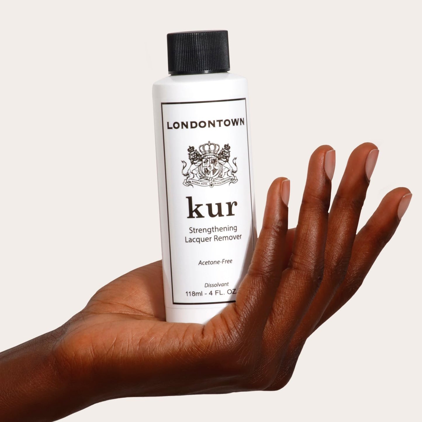 LONDONTOWN kur Strengthening Lacquer Remover, 4 Fl Oz-Velvo Beauty
