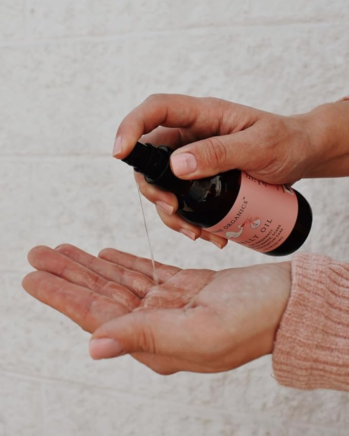 Belly Bundle by Irene Organics - Organic Belly Butter and Oil for Pregnancy Stretch Mark Prevention and Treatment - Award Winning Skincare For Pregnancy and Postpartum - Mother's Day Gift Set (Small)-Velvo Beauty