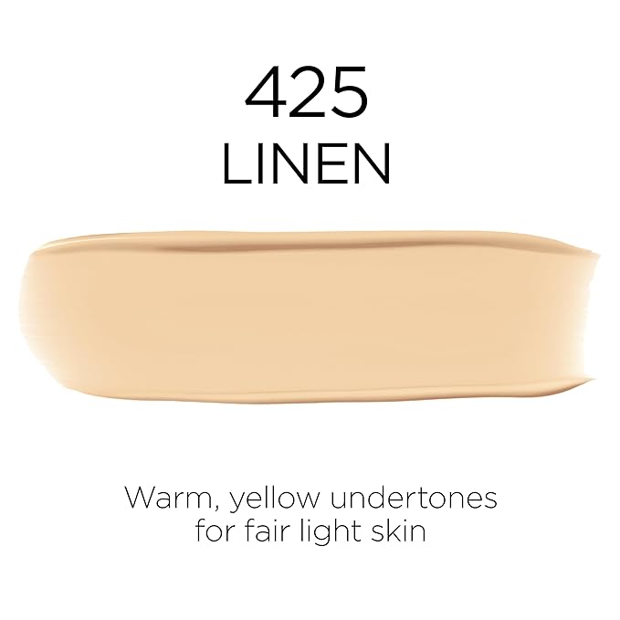 L'Oreal Paris Makeup Infallible Up to 32 Hour Fresh Wear Lightweight Foundation, 425 Linen, 1 Fl Oz, Packaging May Vary-Velvo Beauty