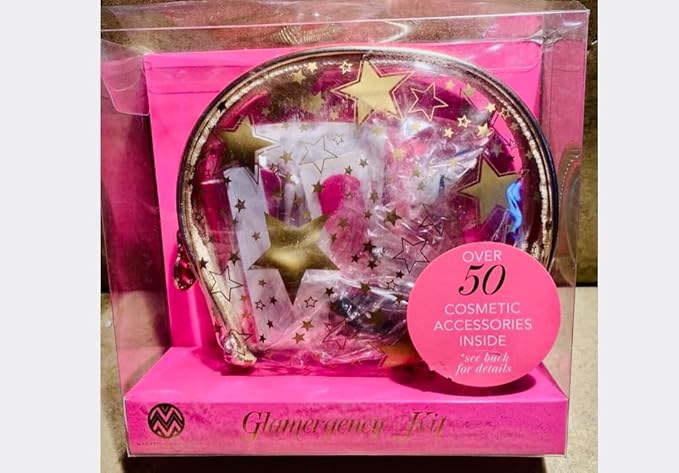 Glam Cosmetic Accessory Kit - 50 items (Don't Sweat)-Velvo Beauty