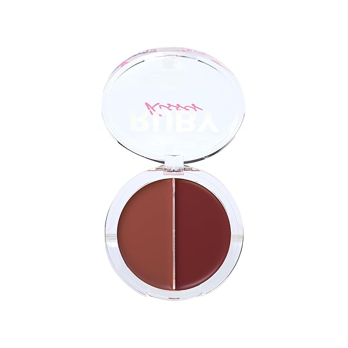 Ruby Kisses Duo Cream Blush, Smooth, Natural-Looking, Long-Lasting Face Makeup Blush for Cheeks, Lips, and Eyes, Buildable and Blendable, Infused with Green Tea, Aloe Vera Extract, and Hyaluronic Acid-Velvo Beauty