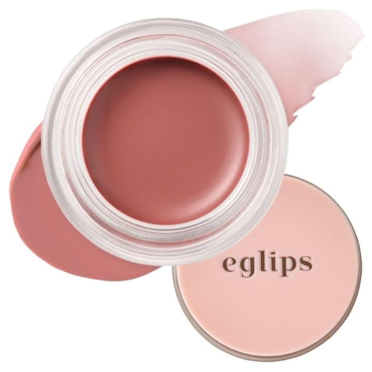 EGLIPS Lip & Cheek Glow Balm - Multi-Use Tinted Melting Balm Blush for Lips & Cheeks Builable and Blendable Texture (01 REFLECT, 0.18 oz)-Velvo Beauty