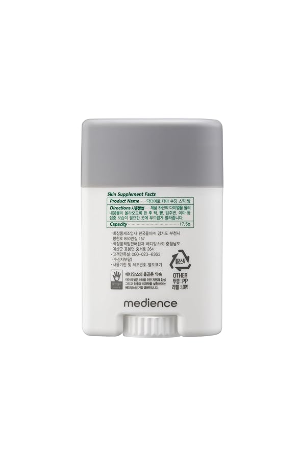 Dr. ato Healing Serum Stick for Dry Face Skin, Chapped Lips, Neck, Elbows, and Knees, Fragrance-Free, Derma Moisturizer Stick with Shea Butter (0.62 Oz)-Velvo Beauty