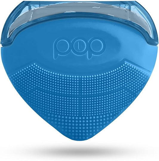 Pop Sonic Strawberry 3 in 1 Skin Exfoliating Cleanser Clean Massage Exfoliate (Blue)-Velvo Beauty