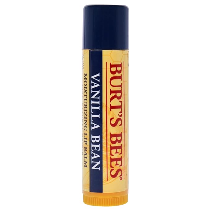 Vanilla Bean Moisturizing Lip Balm Blister by Burts Bees for Unisex - 0.15 oz Lip Balm (Limited Edition)-Velvo Beauty