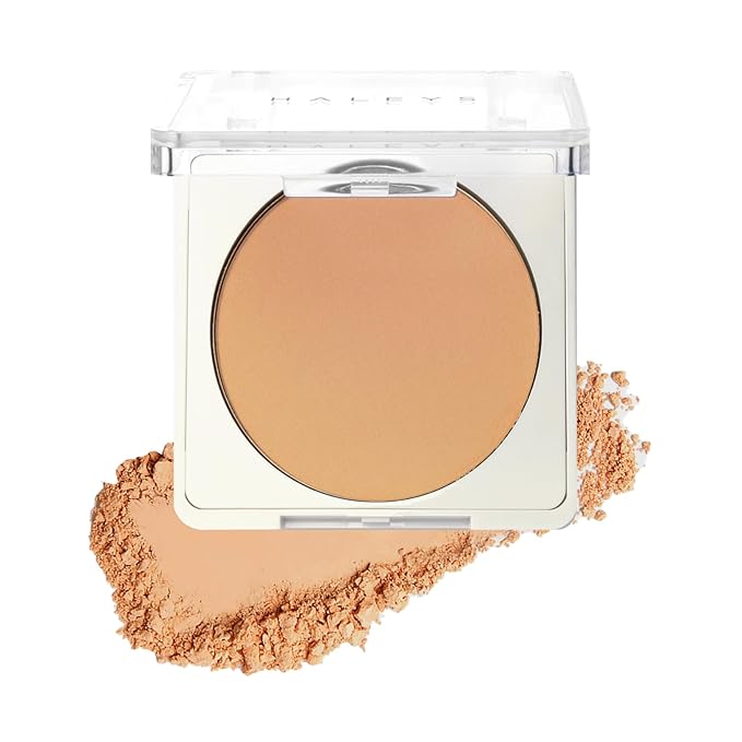 HALEYS Re-cover Pressed Powder Foundation Makeup (4.25) - Buildable Medium-to-Full Coverage, Oil Control & All-Day Comfortable Wear - Versatile Powder That Conceals Imperfections-Velvo Beauty