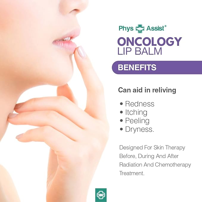 Oncology Lip Balm USDA Organic, Hydrate Dry, Parched Lips. Moisturizing -3 Pack-Velvo Beauty