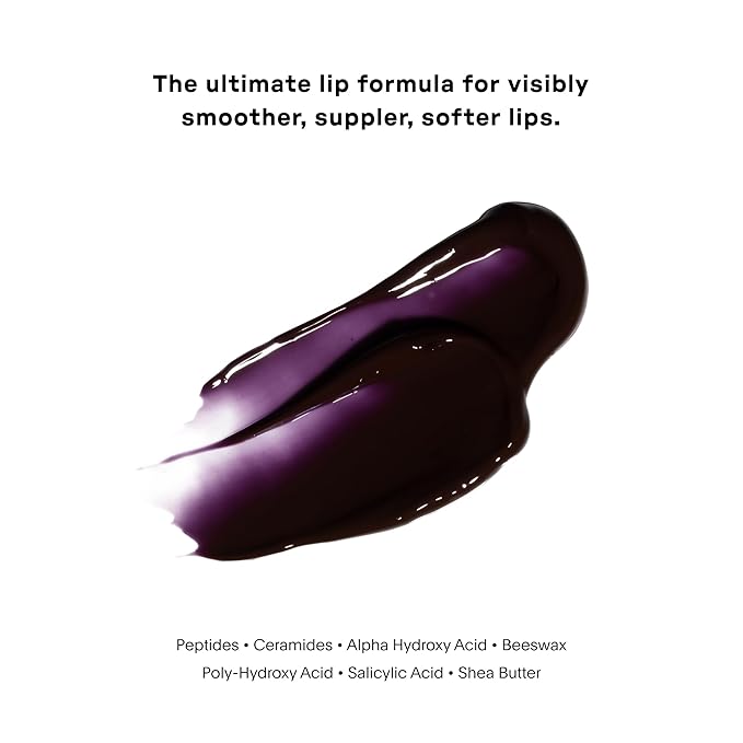 U Beauty The PLASMA Tinted Lip Compound - Anti-Aging & Anti-Wrinkle Lip Gloss, Hyaluronic Acid, Shea Butter & Peptides for Hydration & Plumping, Fig- 15 mL-Velvo Beauty