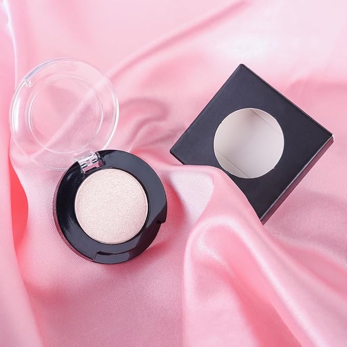 Monochrome Glitter Eyeshadow Makeup Palette,Highly Pigmented Champagne Gold Eyeshadow Palette,Shimmer Pressed Powder shadow Makeup,Single Vegan Eye Shadow,Daily Evening Women Girls Eyeshadow Gift7#-Velvo Beauty