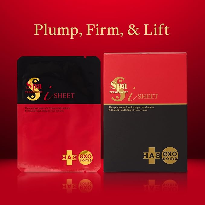 Spa Treatment HAS Stretch iSheet exo Japanese, Under Eye Patches for Puffy Eyes and Dark Circles, Eye Mask, Under Eye Masks, Wrinkles, Eyebag, Eye Masks for Dark Circles and Puffiness (7 Pairs)-Velvo Beauty