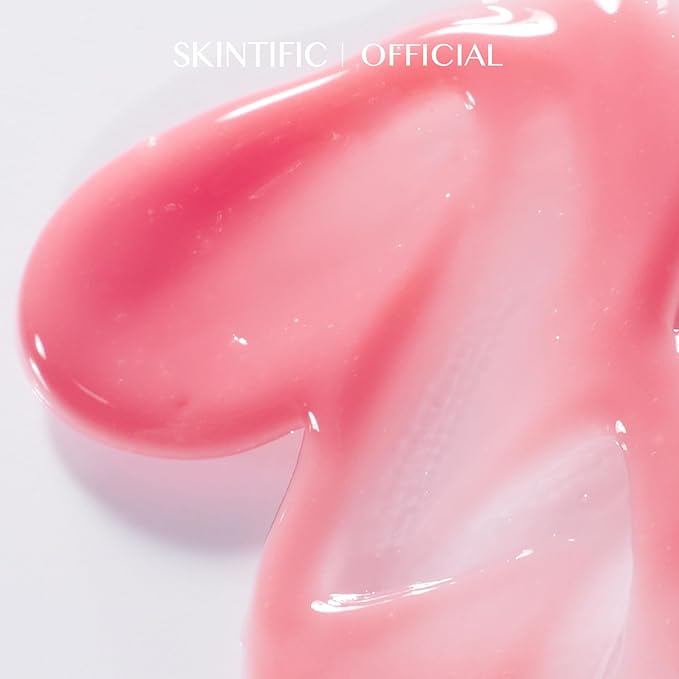 Hydrating Brightening Lip Serum, Nourishing Hydration Tinted Lip Stain, Plumping Lip Gloss with Polypeptide Squalane (01 Baby Pink)-Velvo Beauty