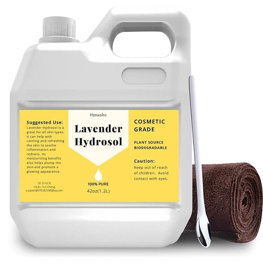 42 oz Lavender Hydrosol for Face Hydrating Mist Hydration, 100% Pure Lavender Water, Cleanses & Softens, Promotes Healthy Skin Cell, Suitable for All Skin Types-Velvo Beauty