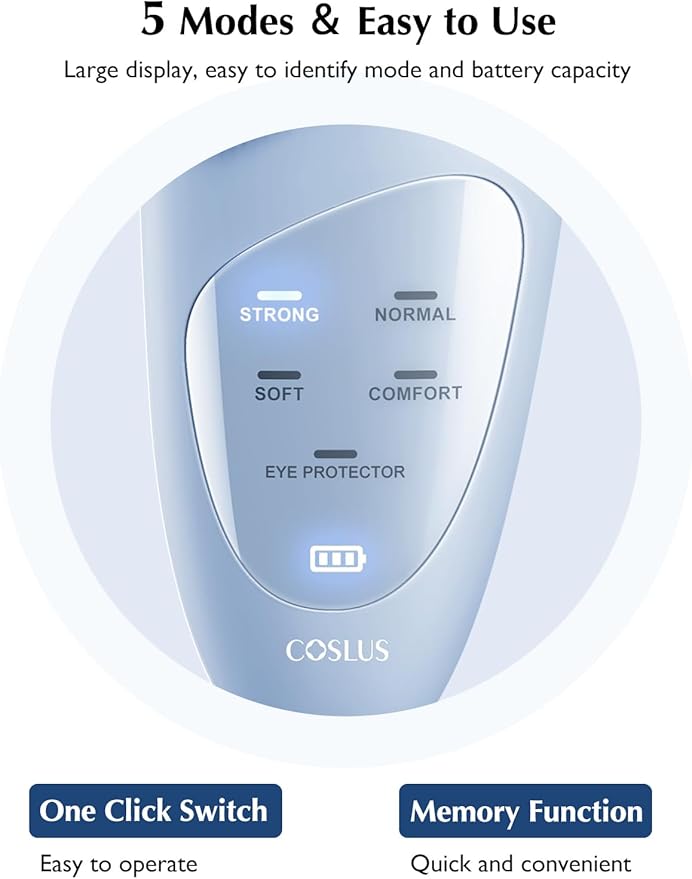 COSLUS Facial Cleansing Brush Silicone Face Scrubber: IPX7 Waterproof Rechargeable Face Wash Brush, 4 Cleansing Modes, Electric Face Brush for Cleaning, Exfoliating, Massaging-Velvo Beauty