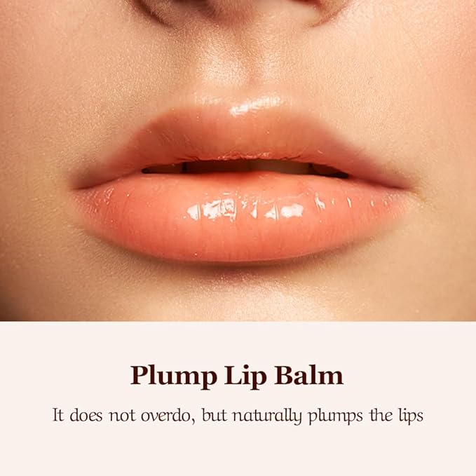 [CHALLANS de PARIS] Elegant Glosy Premium Lip Balm(Coral), Instinct Plumping Lip, Moisturizing Lip Care, Glossy and Smoother Lips, Lip Gloss(Coral)-Velvo Beauty