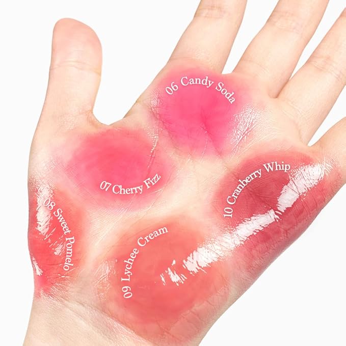 Dasique Melting Candy Balm (#07 Cherry Fizz) | Glossy Balm | Moisturizing | For dry Lips | Vegan-Velvo Beauty