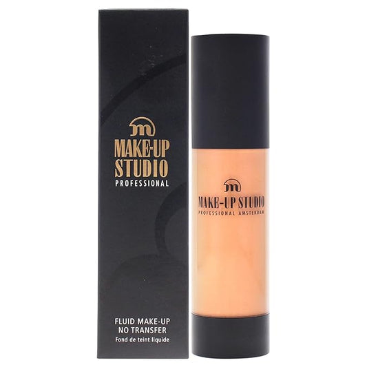 Professional Amsterdam Fluid Foundation No Transfer - Creates A Soft-Focus, Velvety Natural Finish - Delivers Long-Wearing Light To Medium Coverage - Wa4 Light Olive Beige - 1.18 Oz-Velvo Beauty