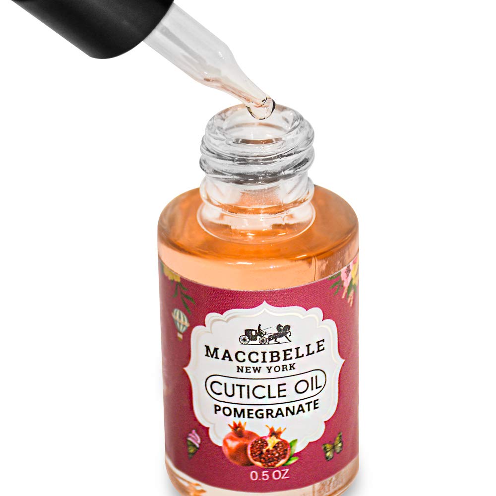 Maccibelle Cuticle Oil Pomegranate and Fig 0.5 oz Heals Dry Cracked Cuticles-Velvo Beauty