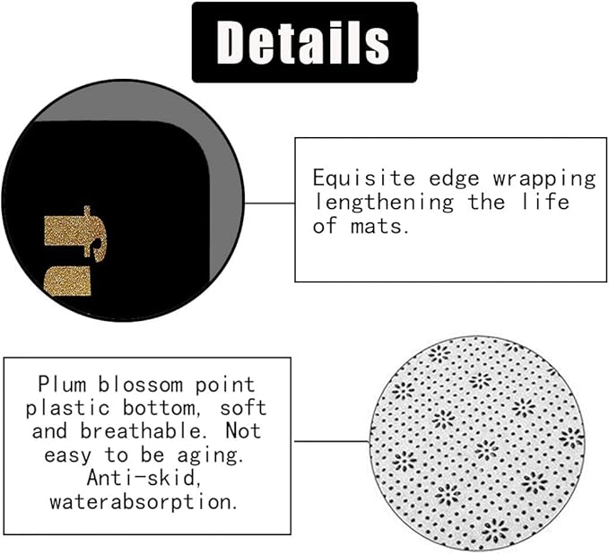 4PCS Gold Glitter Get Naked Shower Curtain Set, Funny Quote Stripe Luxury Glam Modern Dorm Bathroom Decor, Waterproof Fabric Black Shower Curtain, Non-Slip Bath Mat Toilet Rug, Just Get Naked-Velvo Beauty